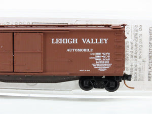 N Scale Micro-Trains 41020 LV Lehigh Valley 40' Wood Box Car 79003 RTR