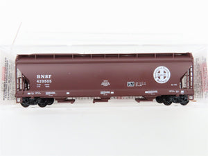 N Scale Micro-Trains 94180 BNSF Railway 3-Bay Covered Hopper 420505 RTR