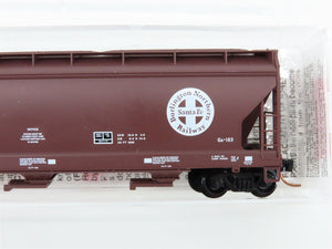N Scale Micro-Trains 94180 BNSF Railway 3-Bay Covered Hopper 420505 RTR