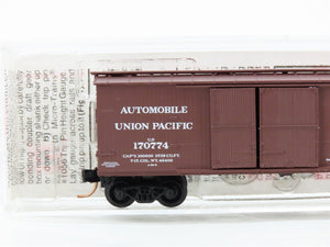 N Scale Micro-Trains 41010 UP Union Pacific 40' Double-Sheathed Wood Box Car RTR
