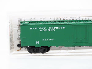 N Scale Micro-Trains 52010 REX Railway Express Agency 52' Express Reefer RTR