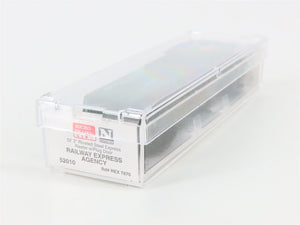 N Scale Micro-Trains 52010 REX Railway Express Agency 52' Express Reefer RTR