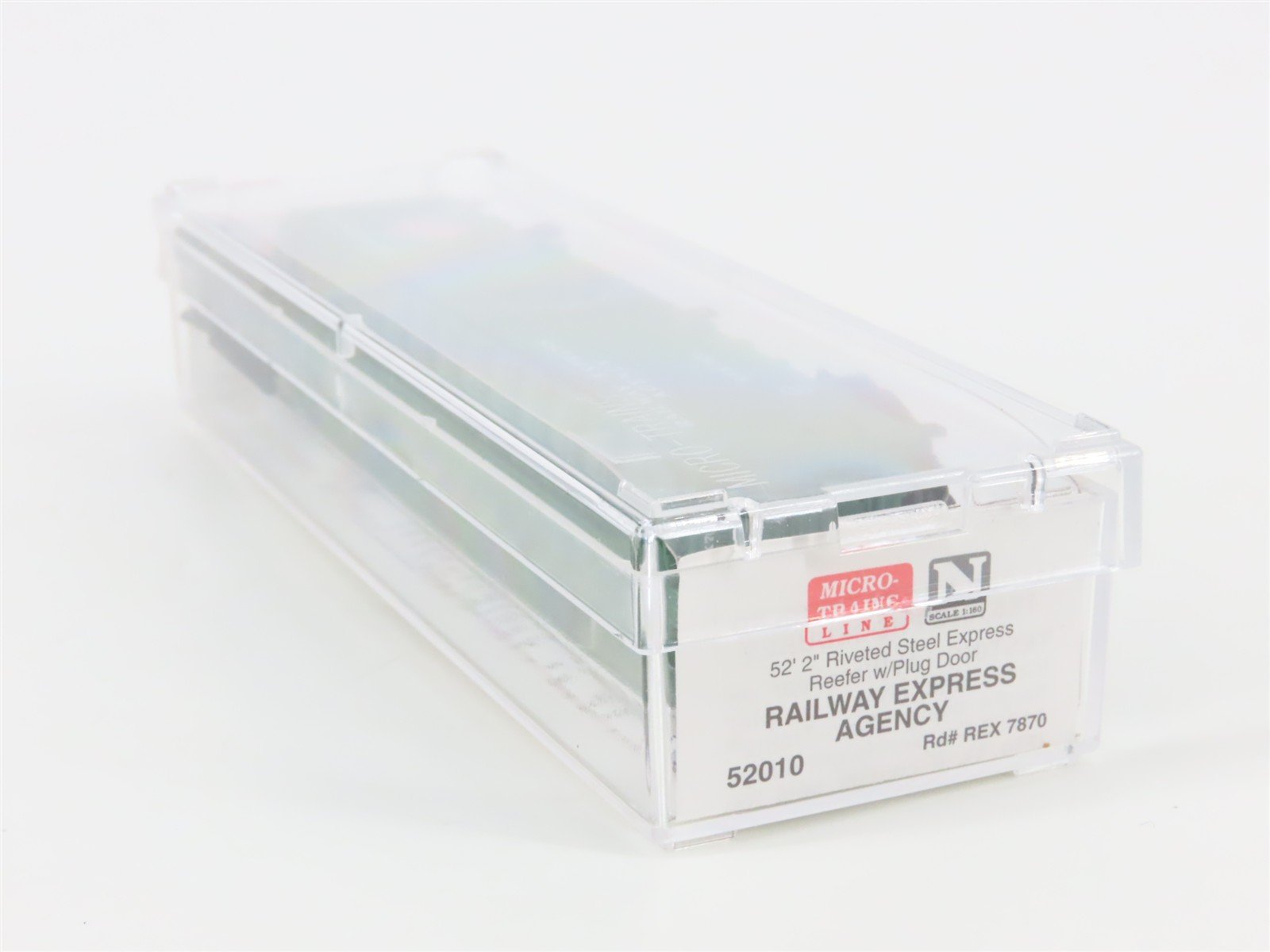 N Scale Micro-Trains 52010 REX Railway Express Agency 52' Express Reefer RTR
