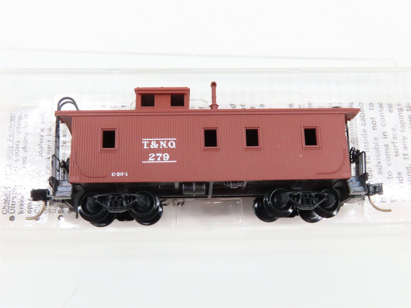 N Scale Micro-Trains 50210 Texas & New Orleans 34' Wood-Sheathed Caboose RTR