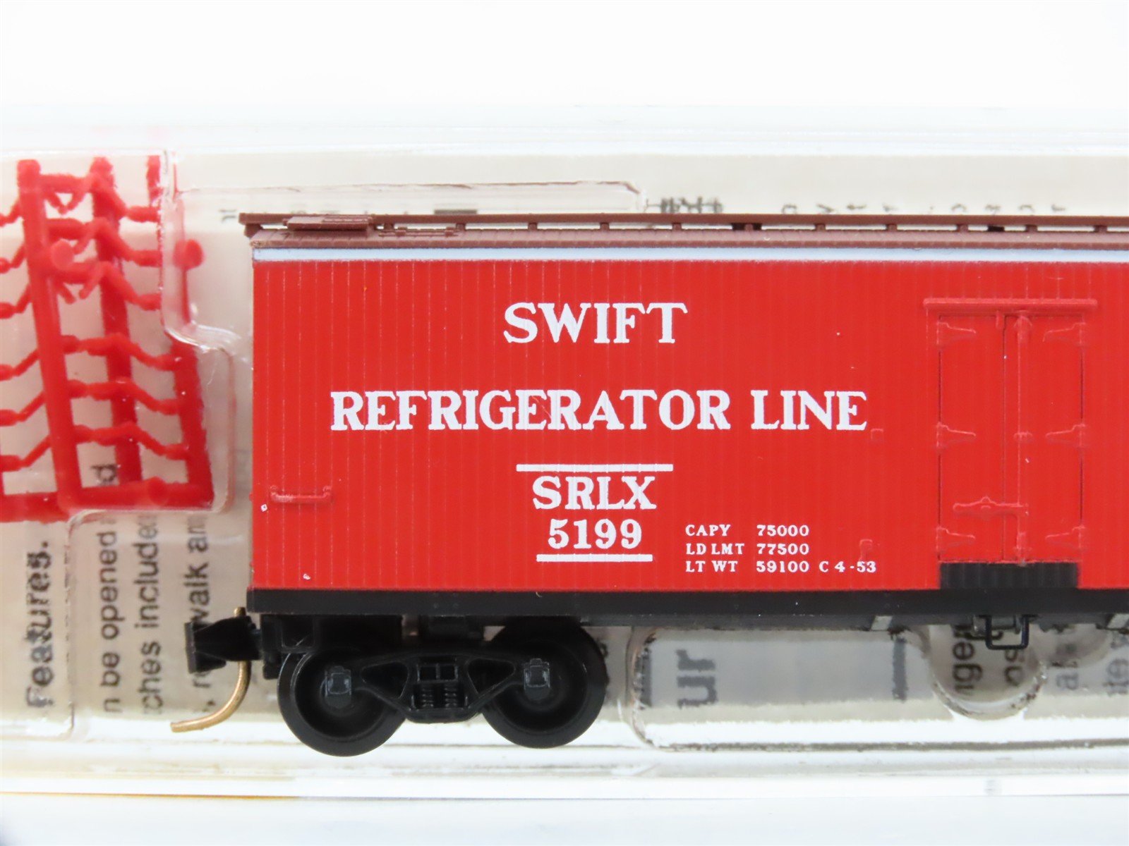 N Scale Micro-Trains 49400 SRLX Swift Refrigerator Line 40' Reefer 5199 RTR
