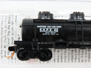 N Scale Micro-Trains 06600070 SHPX Shippers' Tank Line Corp. 3-Dome Tank Car RTR