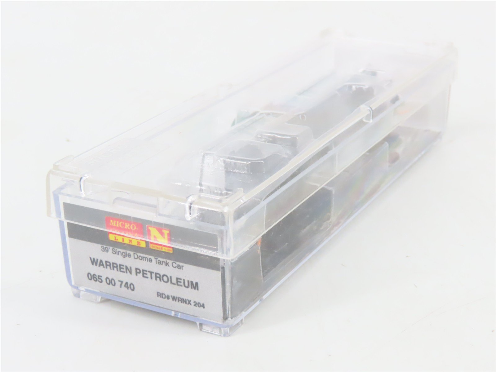N Scale Micro-Trains 06500740 WRNX Warren Petroleum 39' Single Dome Tank Car RTR