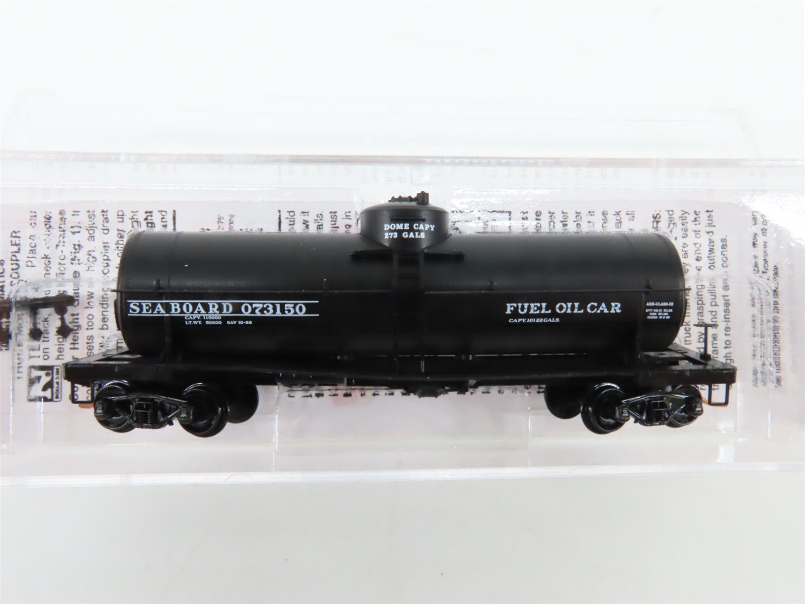 N Scale Micro-Trains 06500360 SAL Seaboard Air Line 39' Tank Car 073150 RTR