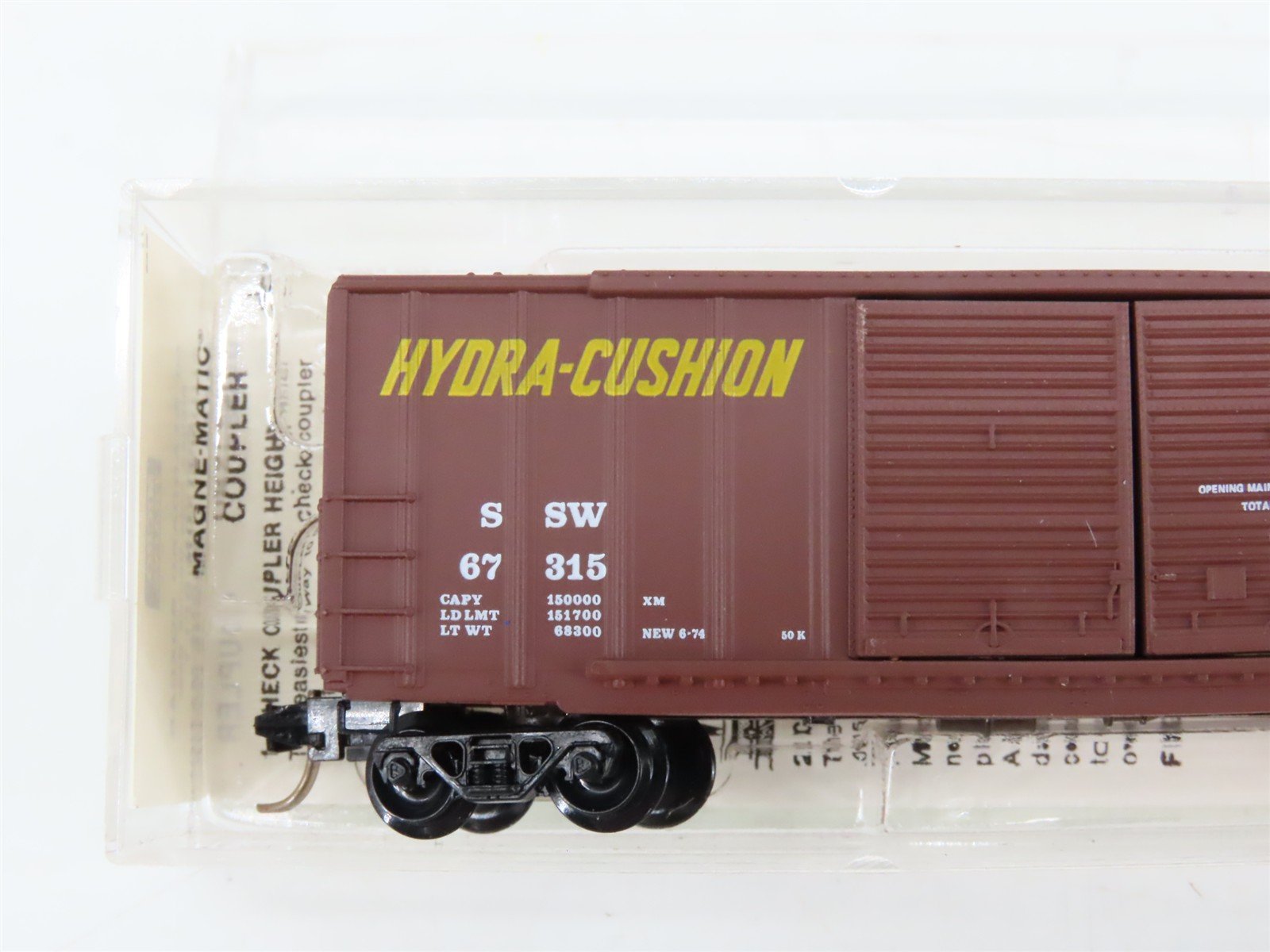 N Scale Micro-Trains 30090 SSW Cotton Belt 50' Box Car 67315 RTR