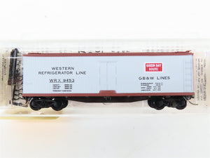 N Scale Micro-Trains 49320 WRX Western Refrigerator Line 40' Reefer 9453 RTR