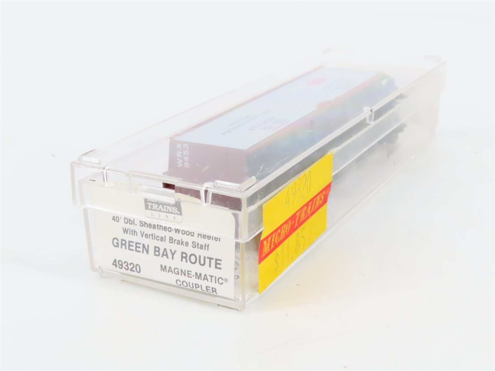N Scale Micro-Trains 49320 WRX Western Refrigerator Line 40' Reefer 9453 RTR