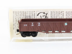 N Scale Micro-Trains 63010 GTW Grand Trunk Western 50' Composite Gondola RTR