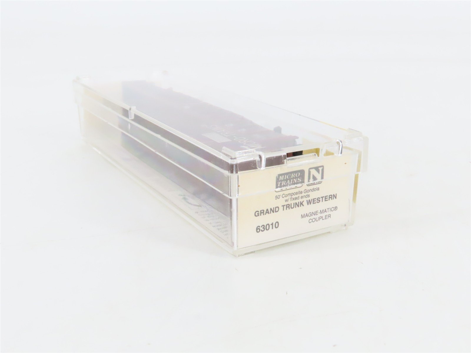 N Scale Micro-Trains 63010 GTW Grand Trunk Western 50' Composite Gondola RTR
