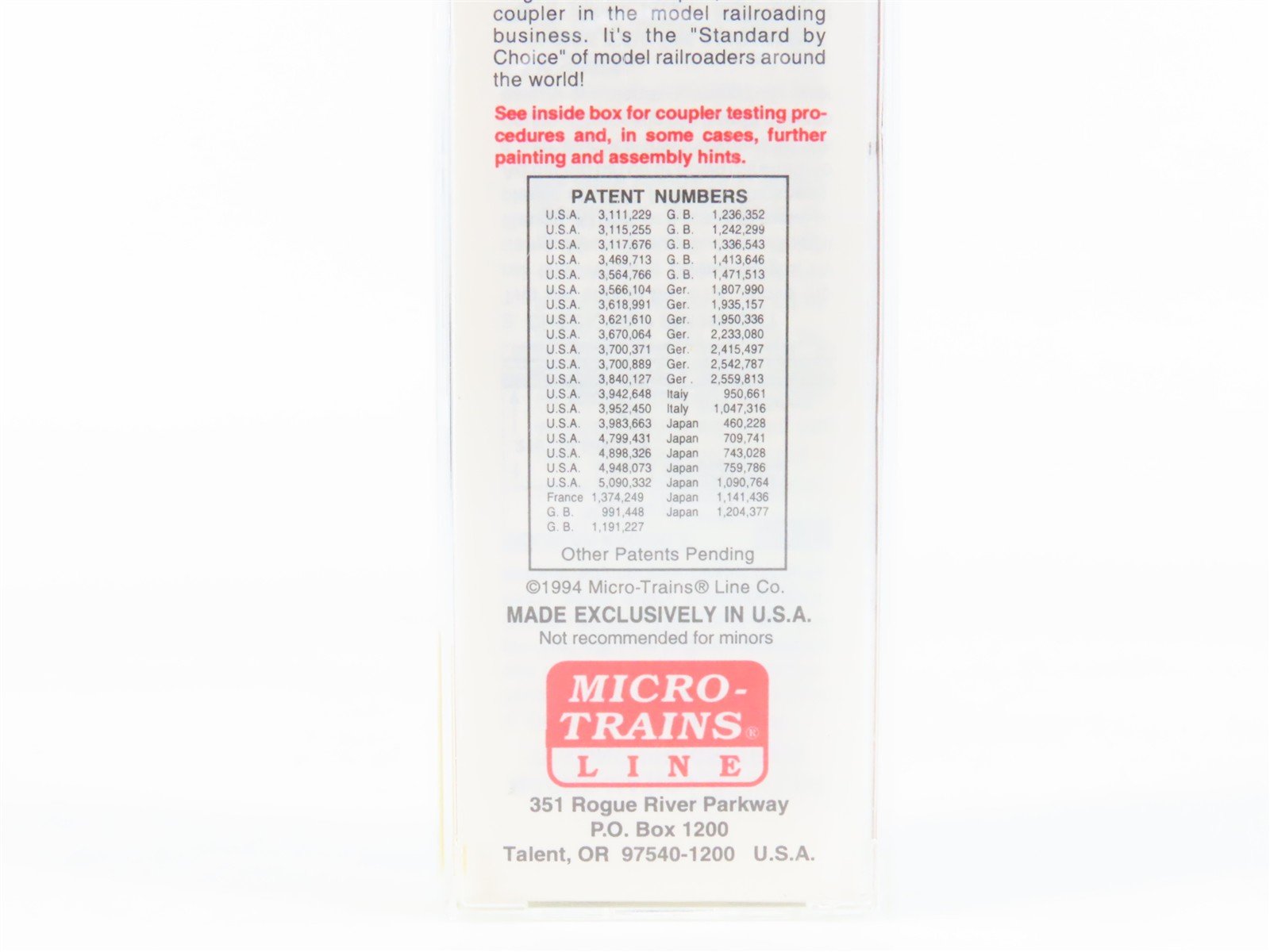 N Scale Micro-Trains 50160 MP Missouri Pacific 34' Wood-Sheathed Caboose RTR