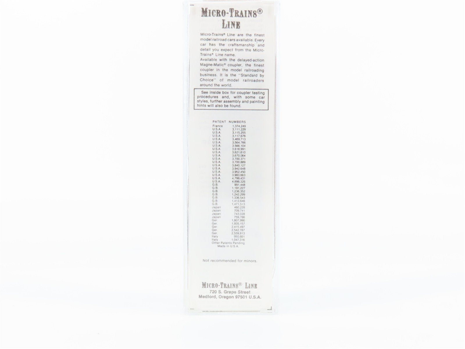 N Scale Micro-Trains 20380 NYC New York Central 40' Box Car 174370 RTR