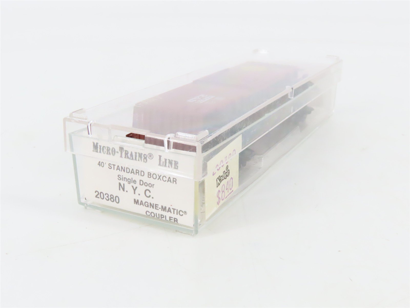 N Scale Micro-Trains 20380 NYC New York Central 40' Box Car 174370 RTR