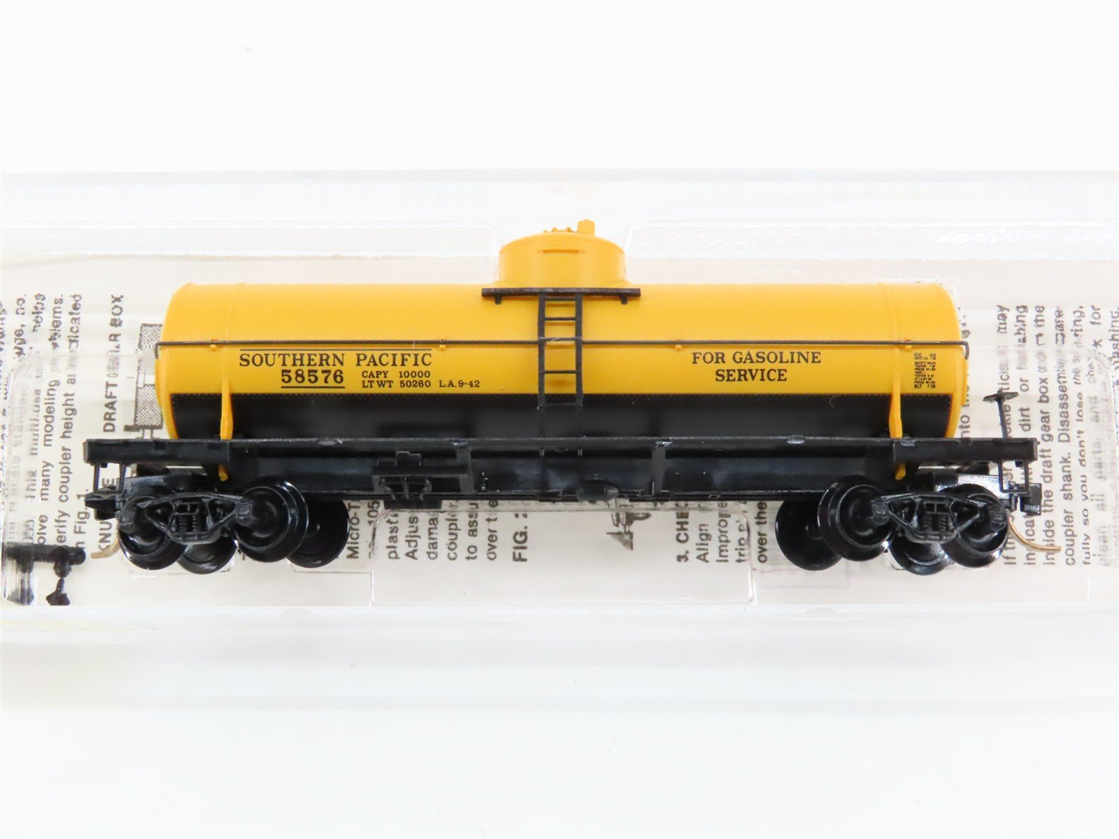 N Scale Micro-Trains 65260 SP Southern Pacific 39' Tank Car 58576 RTR