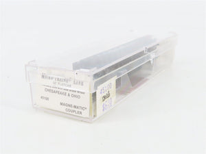 N Scale Micro-Trains 45100 C&O Chesapeake & Ohio 50' Flat Car 80402 RTR