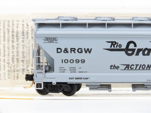 N Scale Micro-Trains 92020 D&RGW Rio Grande 2-Bay Covered Hopper 10099 RTR