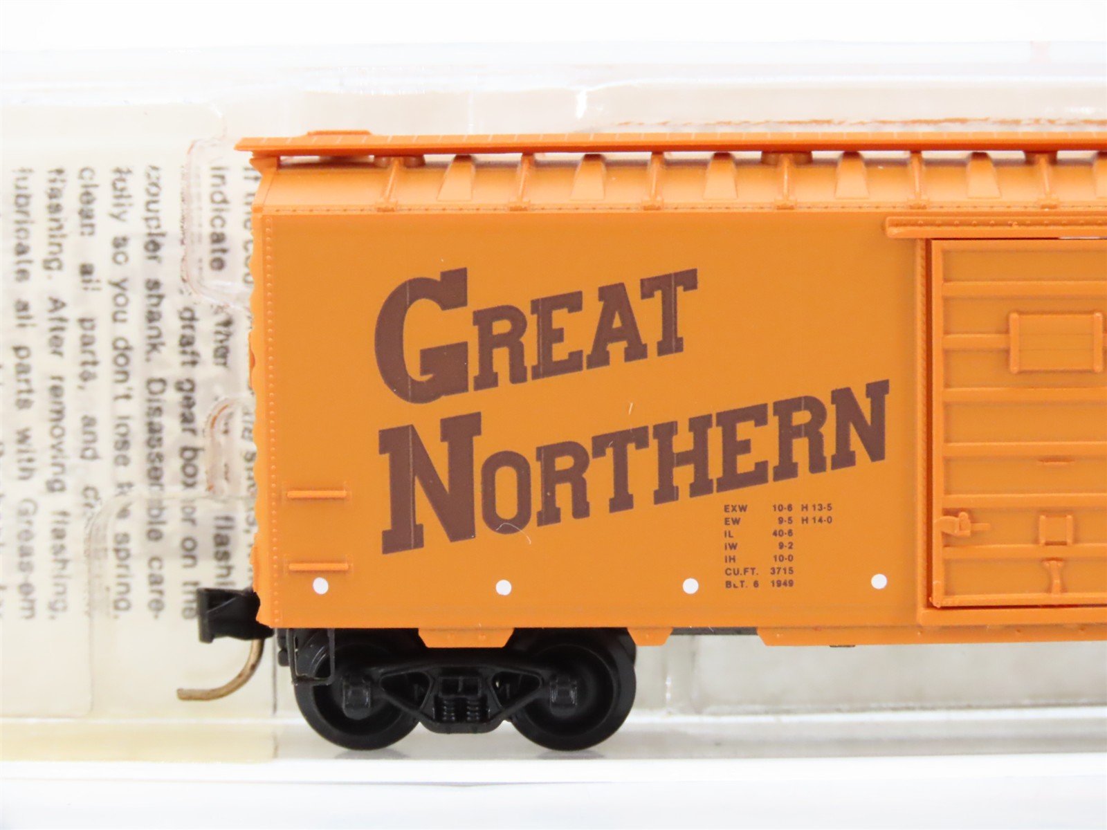 N Scale Micro-Trains 20190 GN Great Northern 40' Box Car 18007 RTR