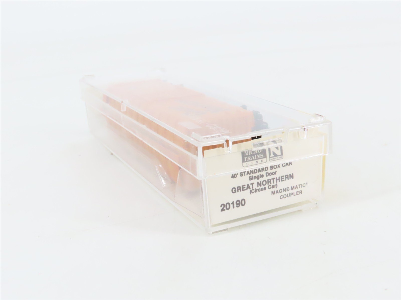 N Scale Micro-Trains 20190 GN Great Northern 40' Box Car 18007 RTR