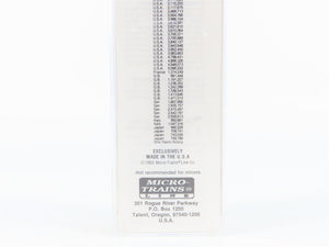 N Scale Micro-Trains 36060 FEC Florida East Coast 50' Box Car 5027 RTR