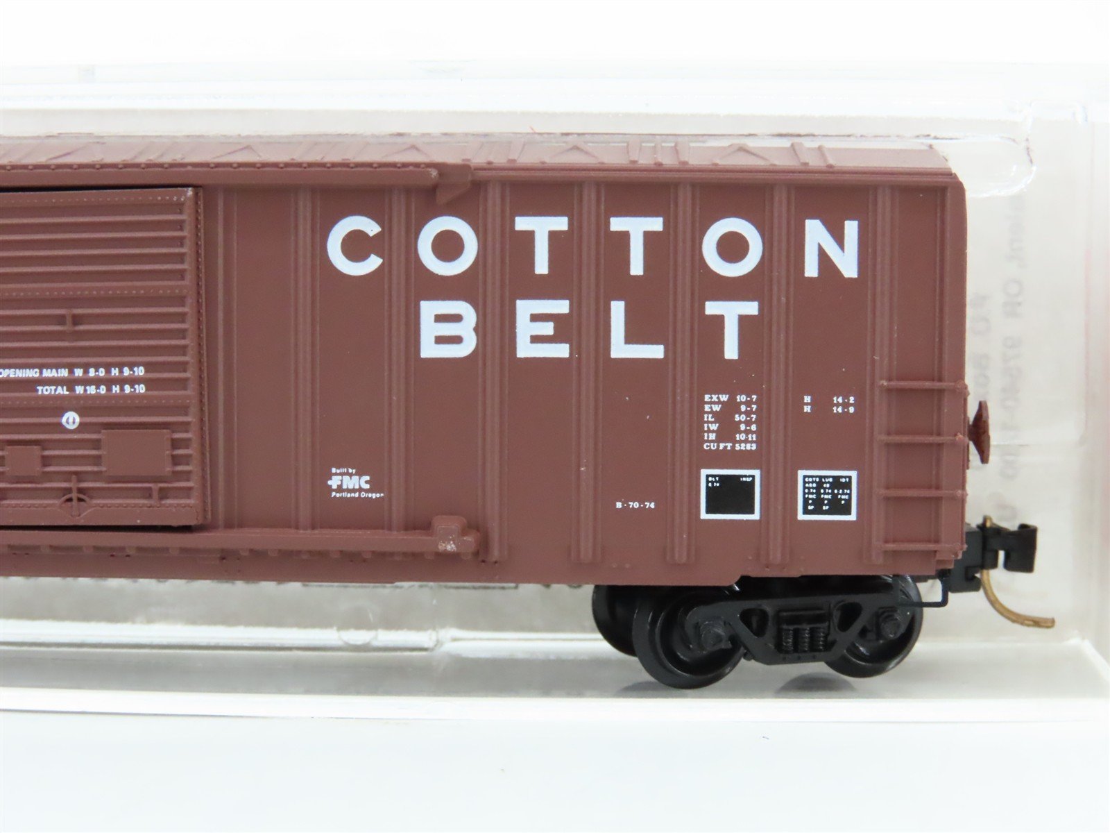N Scale Micro-Trains 30060 SSW Cotton Belt 50' Box Car 67317 RTR