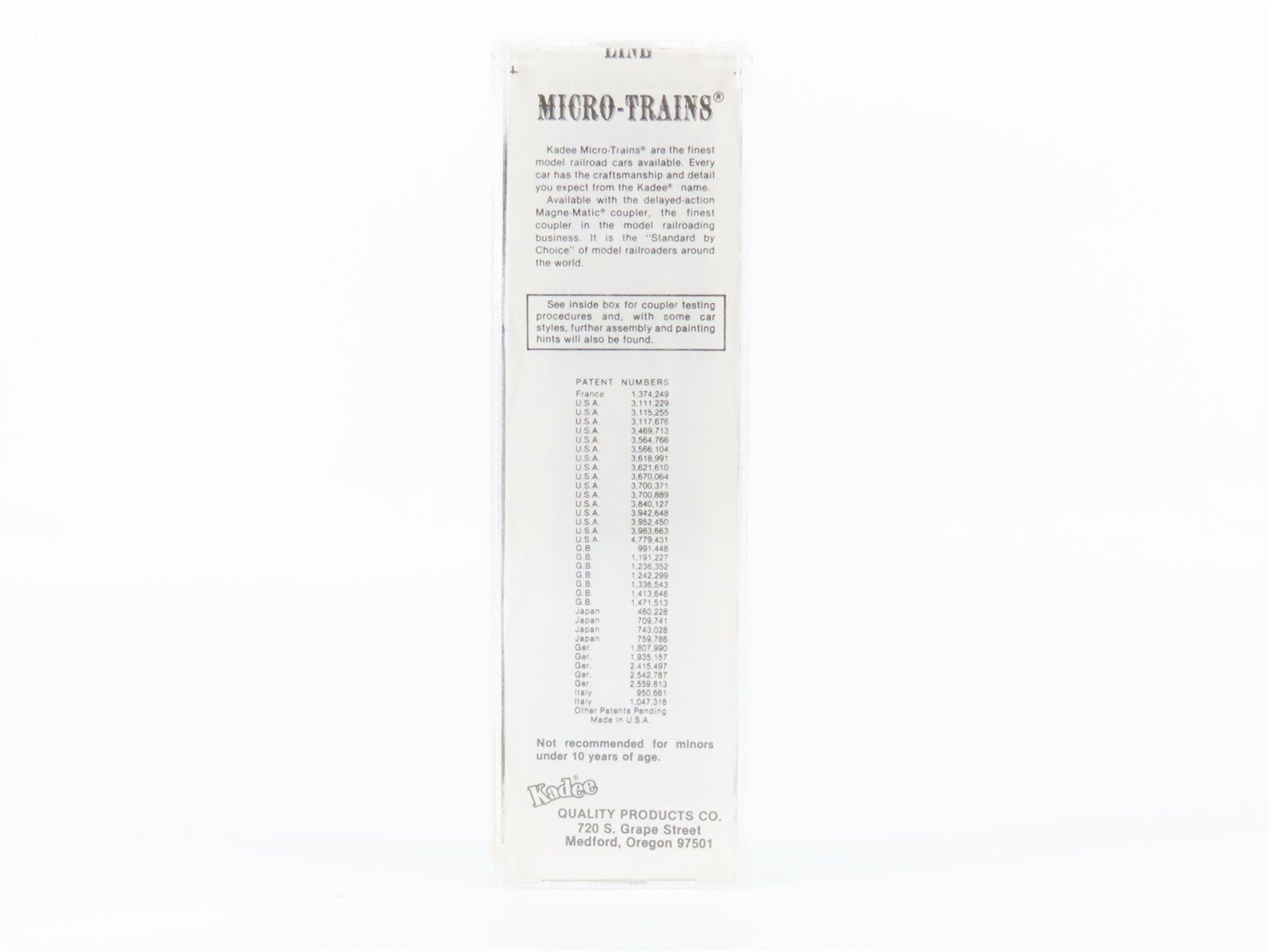N Scale Micro-Trains 32260 PGE Pacific Great Eastern 50' Box Car 4582 RTR