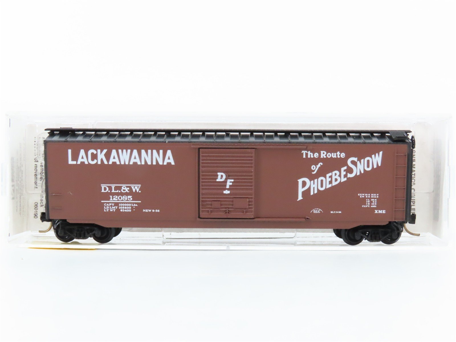 N Scale Micro-Trains 31230 DLW Delaware, Lackawanna & Western 50' Box Car RTR