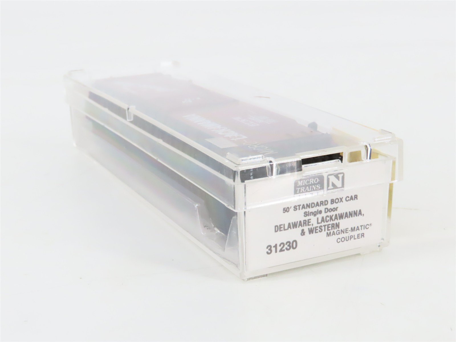 N Scale Micro-Trains 31230 DLW Delaware, Lackawanna & Western 50' Box Car RTR