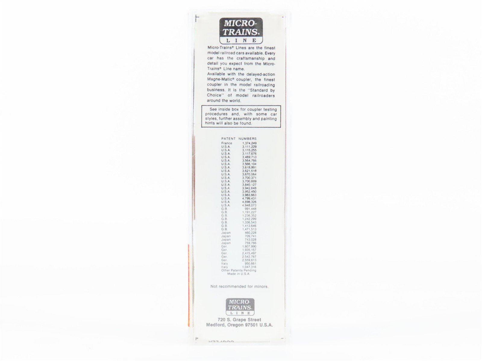 N Scale Micro-Trains 33090 CP Canadian Pacific 40' Box Car 293571 RTR