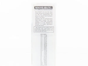 N Scale Micro-Trains 57060 WAB Wabash 33' 2-Bay Hopper 39157 RTR