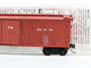 N Scale Micro-Trains 29070 CN Canadian National 40' Outside Braced Box Car RTR