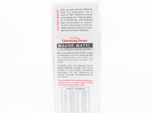 N Scale Micro-Trains 29070 CN Canadian National 40' Outside Braced Box Car RTR