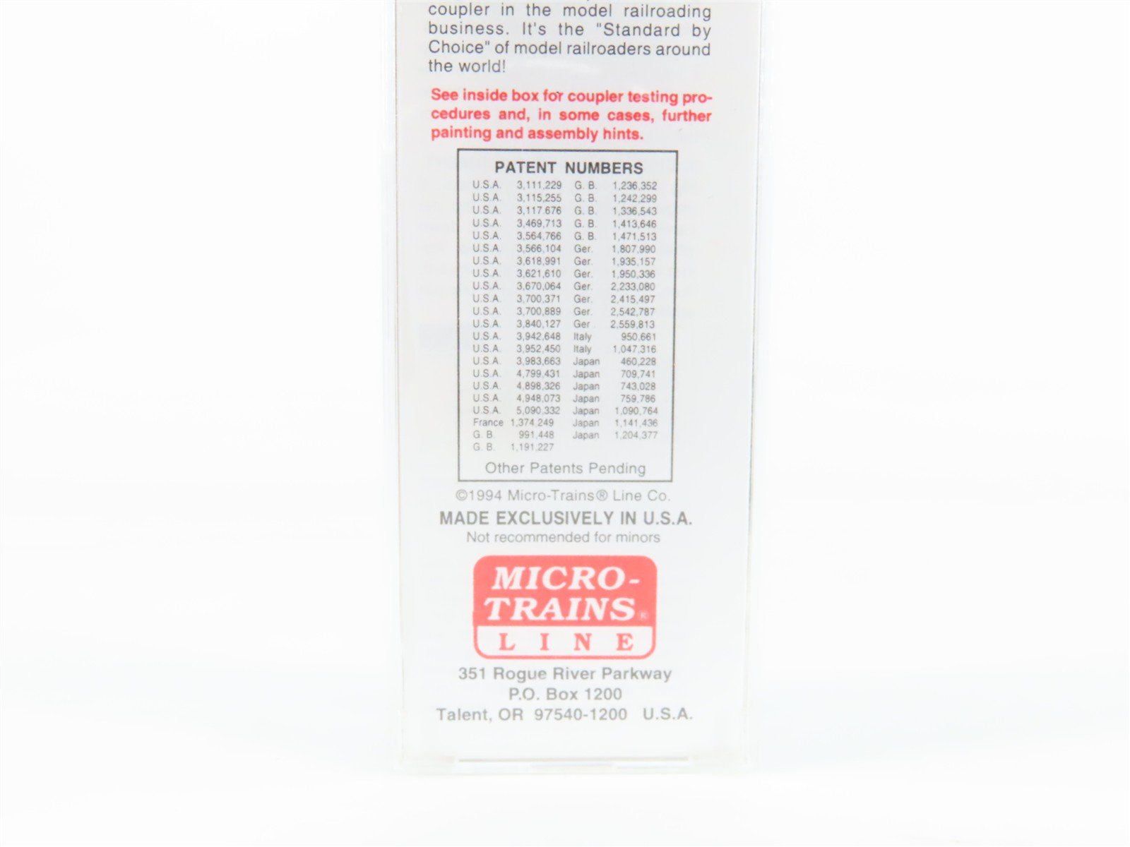 N Scale Micro-Trains 29070 CN Canadian National 40' Outside Braced Box Car RTR