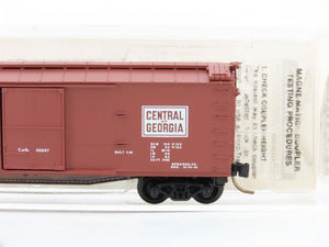 N Scale Micro-Trains 39150 CG Central of Georgia 40' Box Car 40247 RTR