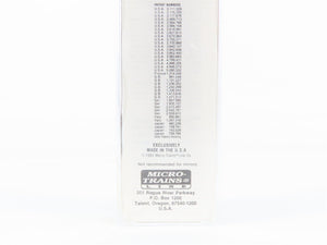 N Scale Micro-Trains 39150 CG Central of Georgia 40' Box Car 40247 RTR