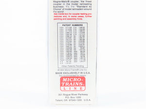 N Scale Micro-Trains 27220 GTW Grand Trunk Western 50' Plug Door Box Car RTR