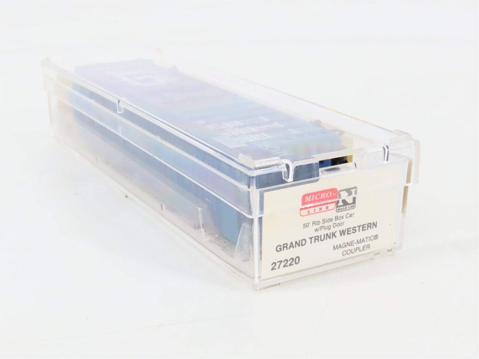 N Scale Micro-Trains 27220 GTW Grand Trunk Western 50' Plug Door Box Car RTR