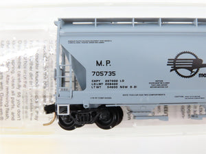 N Scale Micro-Trains 92030 MP Missouri Pacific 2-Bay Covered Hopper 705735 RTR
