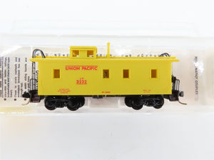 N Scale Micro-Trains 50100 UP Union Pacific 34' Wood-Sheathed Caboose 3232 RTR