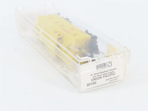 N Scale Micro-Trains 50100 UP Union Pacific 34' Wood-Sheathed Caboose 3232 RTR