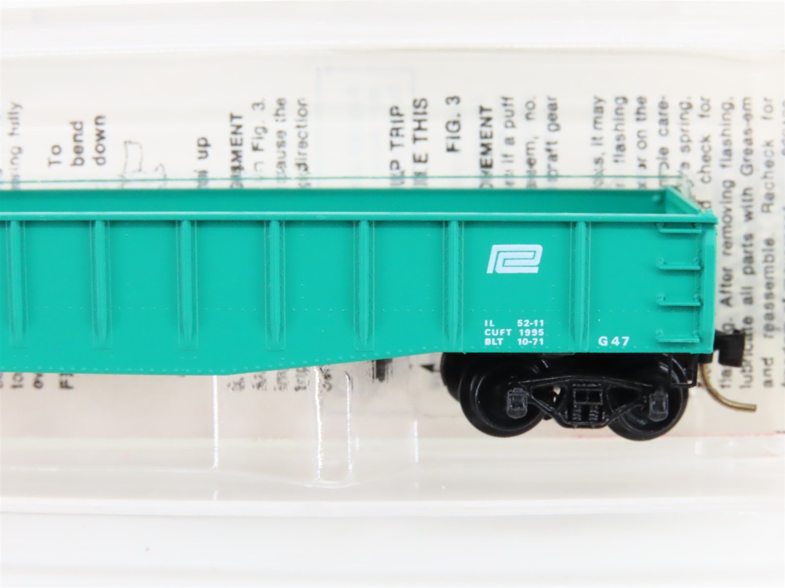 N Scale Micro-Trains 46060 PC Penn Central 50' Flat Car 365610 RTR