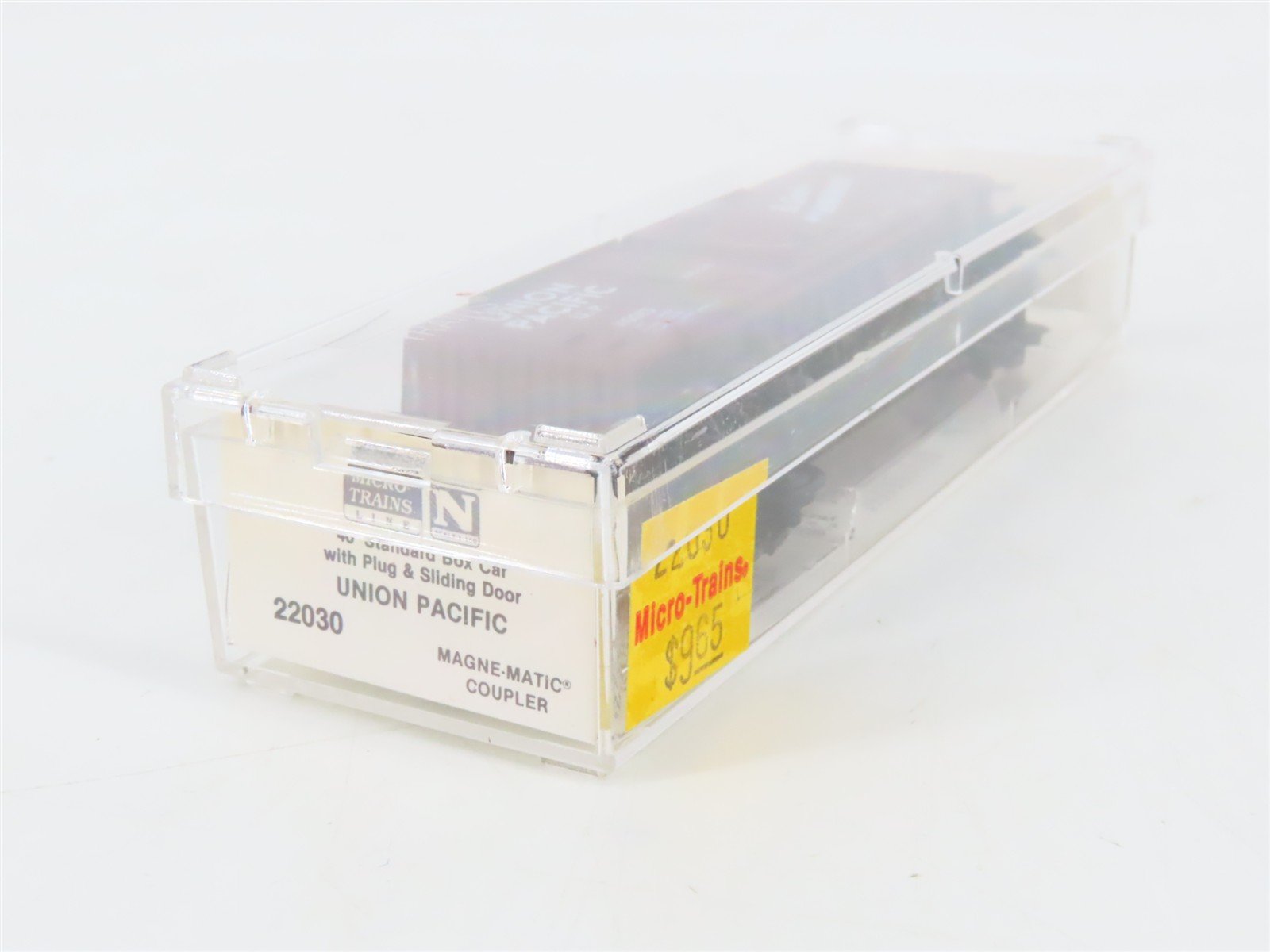 N Scale Micro-Trains 22030 UP Union Pacific 40' Box Car 110013 RTR