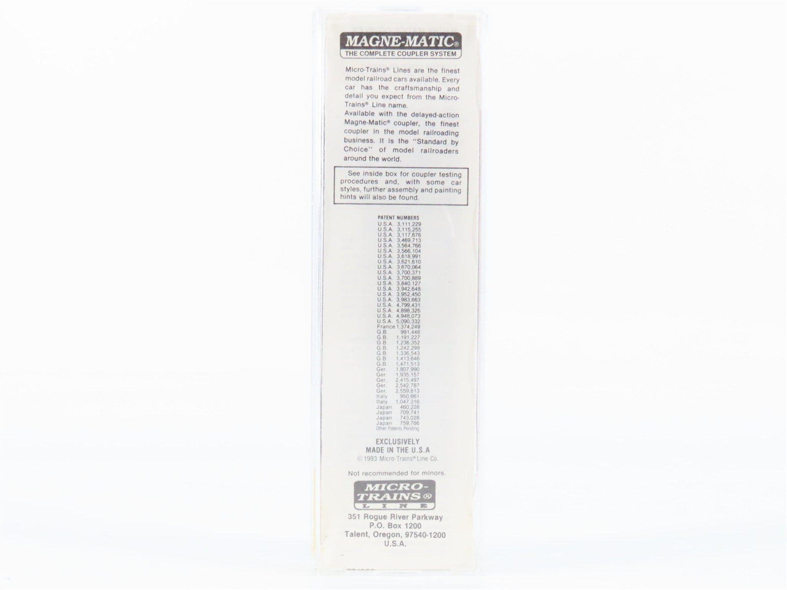 N Scale Micro-Trains 24220 MP Missouri Pacific 40' Box Car HERB-1 RTR