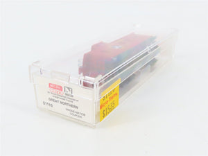 N Scale Micro-Trains 51110 GN Great Northern 34' Wood-Sheathed Caboose X617 RTR