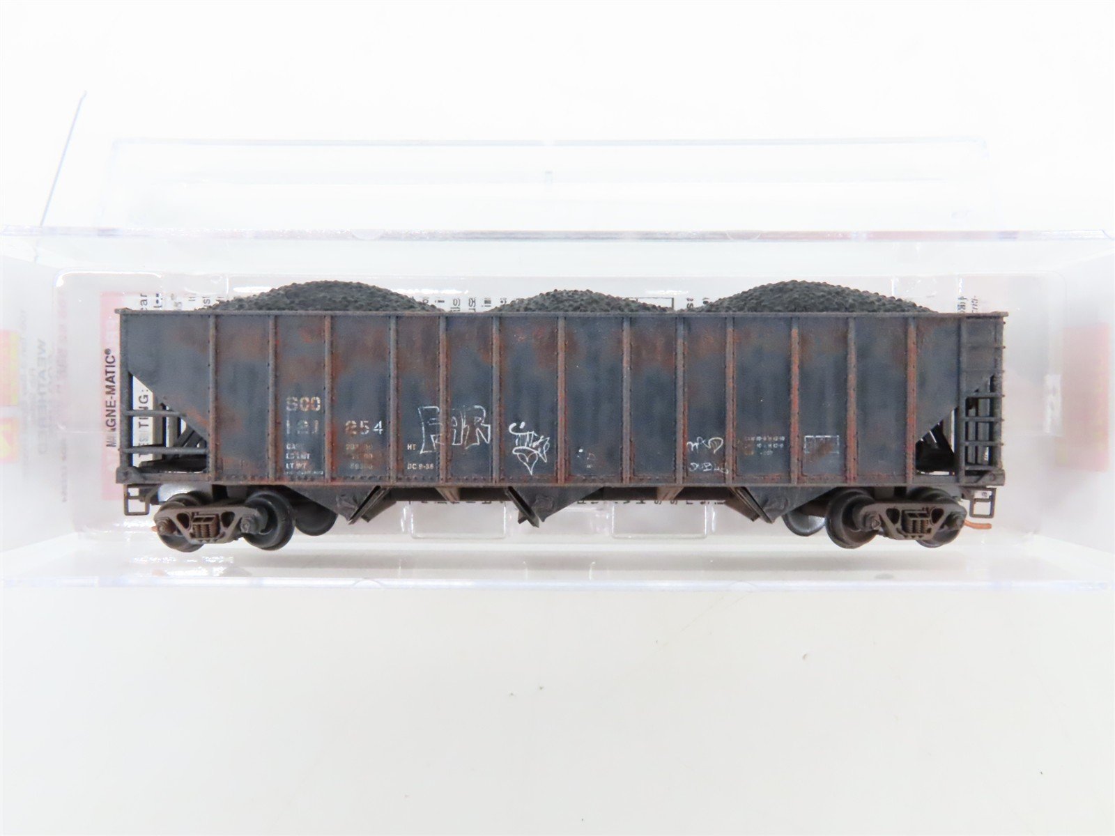 N Scale Micro-Trains 10852380 Soo Line 3-Bay Open Hopper 121254 RTR