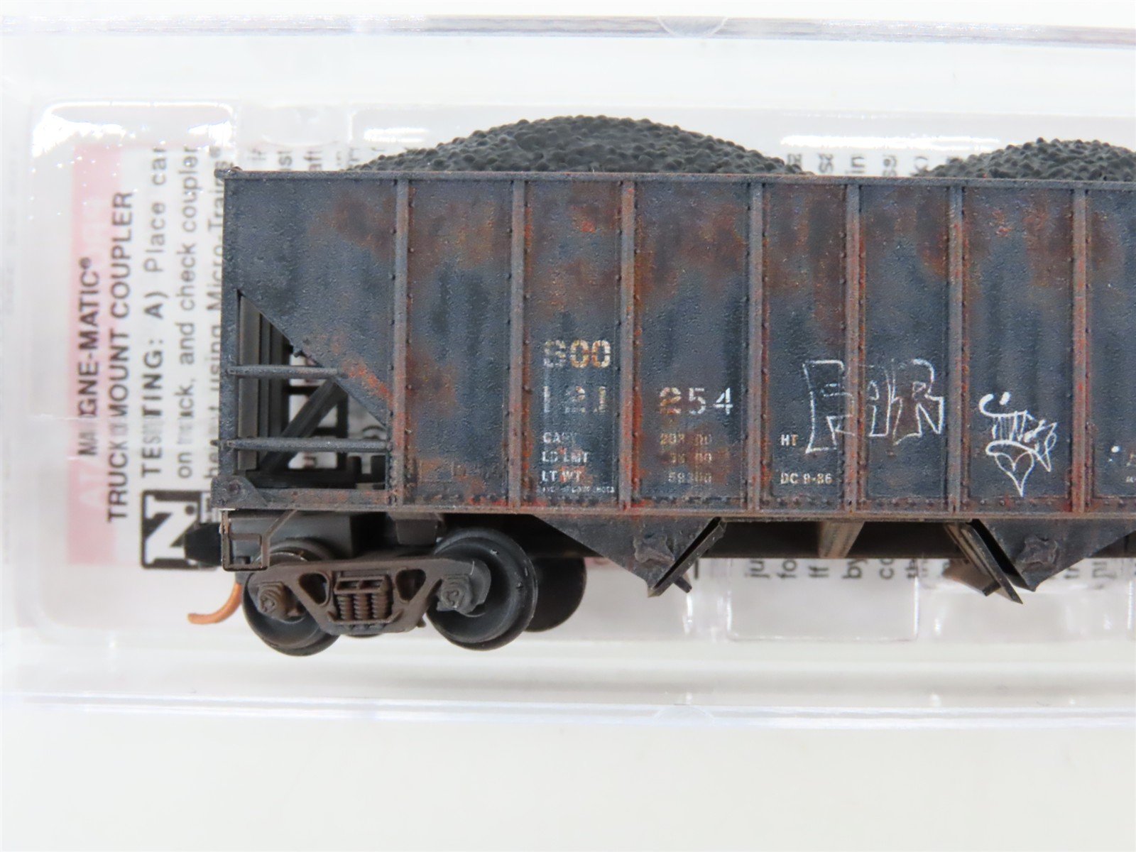 N Scale Micro-Trains 10852380 Soo Line 3-Bay Open Hopper 121254 RTR