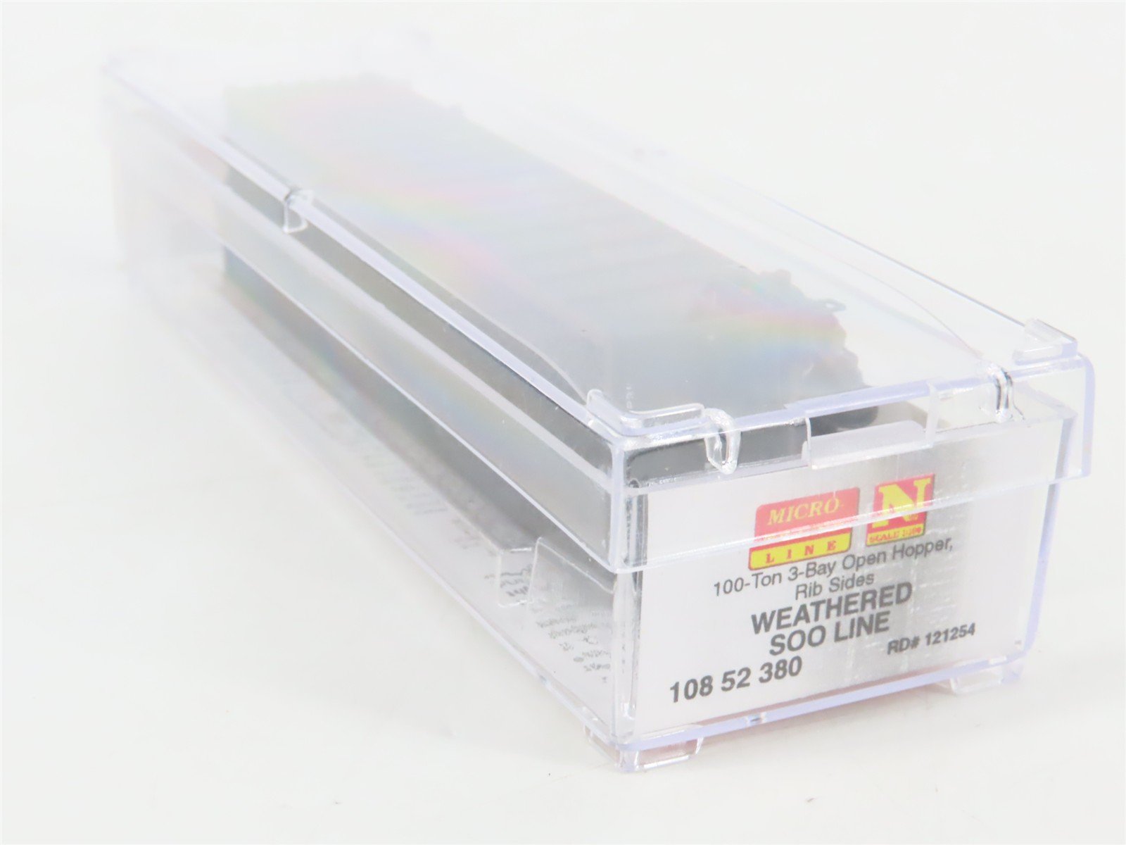 N Scale Micro-Trains 10852380 Soo Line 3-Bay Open Hopper 121254 RTR