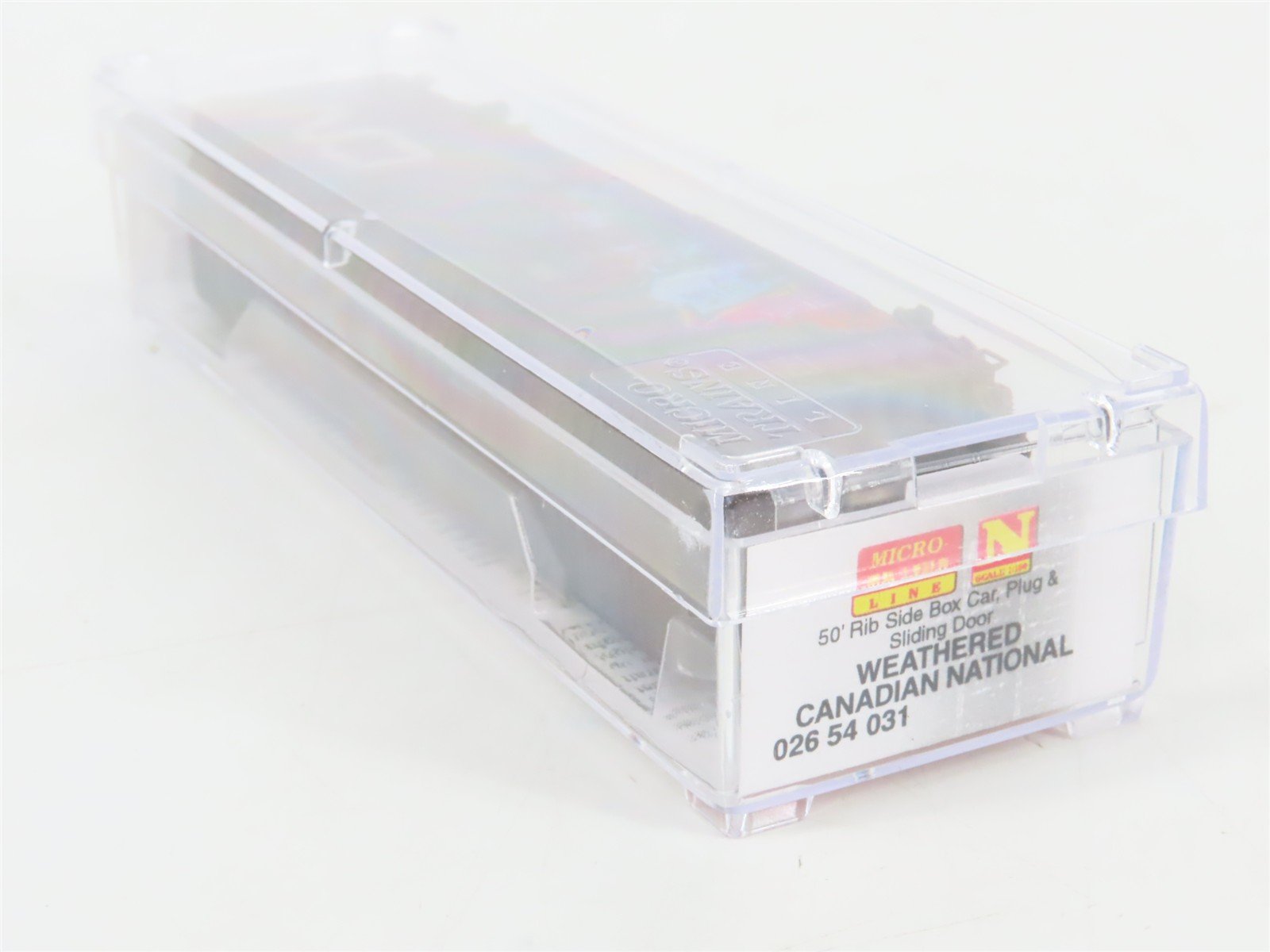N Scale Micro-Trains 02654031 CN Canadian National 50' Box Car 553 RTR
